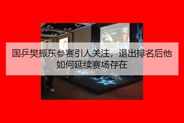 国乒樊振东参赛引人关注，退出排名后他如何延续赛场存在